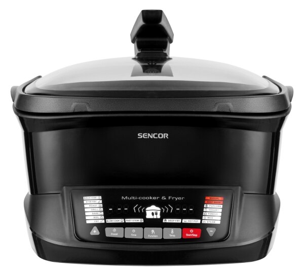 Sencor - Multifunkční fritovací hrnec s příslušenstvím 1800W/230V 18 funkcí 4,8l