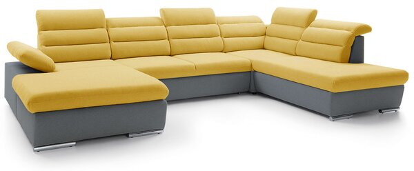 Sedací souprava GRECO II U | 194x356x230 | rozkládací + úložný prostor | VÝBĚR TKANIN
