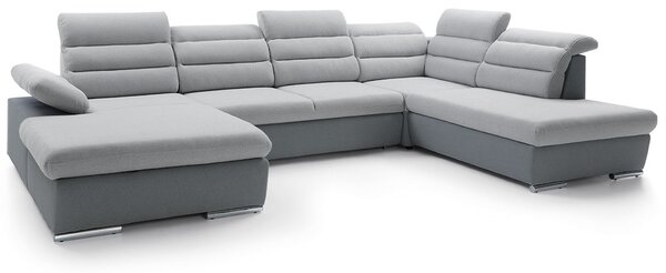 Sedací souprava GRECO II U | 194x356x230 | rozkládací + úložný prostor | VÝBĚR TKANIN