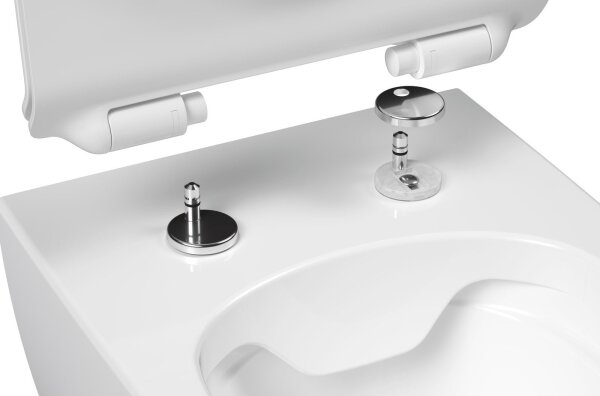Ravak X01861 - Záchodové prkénko SoftClose VITA SLIM bílá