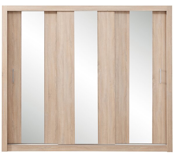 Šatní skříň DUCA DC1 - 250 cm - sonoma