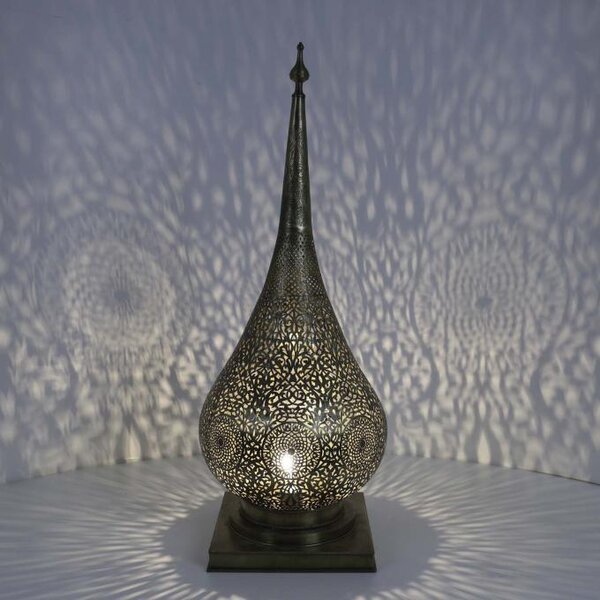 Luxusní stříbrná lampa "JALAL"