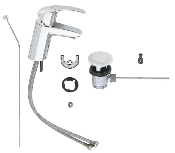 Grohe Eurosmart umyvadlová baterie stojící chrom 33265002