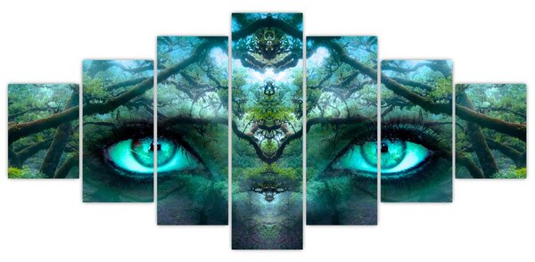 Obraz - Pohled (210x100 cm)