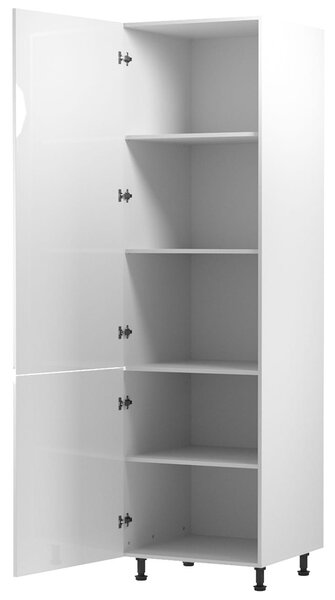 Kuchyňská linka ASPEN b | 180 cm + 340 cm | zásuvky METALBOX | SOKL v CENĚ | bílá lesk
