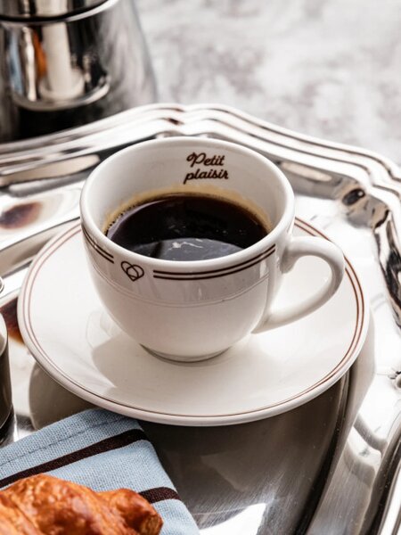 Sada šálků PATISERIE s podšálky 007063 100 ml (4 ks)