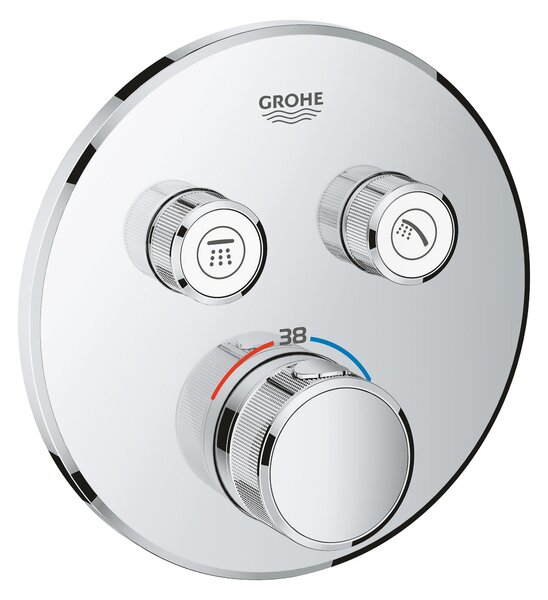 Grohe Grohtherm SmartControl vanová baterie pod omítku s termostatem chrom 29119000
