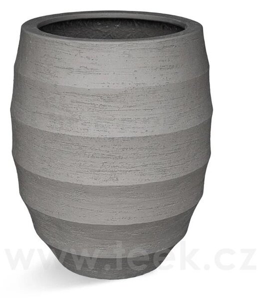 Luca Lifestyle Květináč Bordo Tall Balloon, Luca Lifestyle, průměr 40 cm, výška 50 cm, barva clay