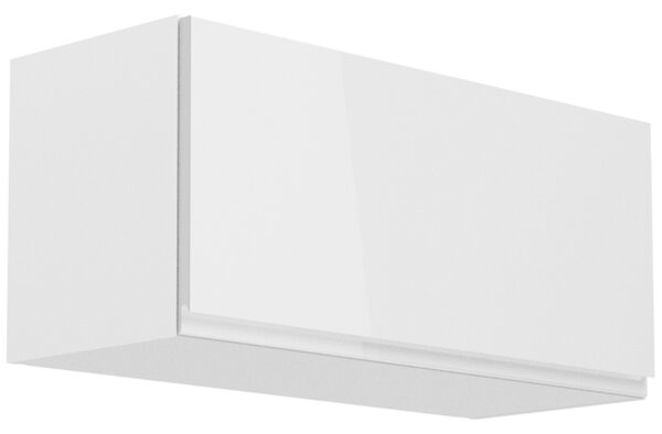 Kuchyňská linka ASPEN b | 180 cm + 340 cm | zásuvky METALBOX | SOKL v CENĚ | bílá lesk