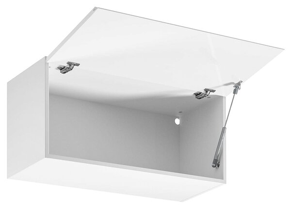 Kuchyňská linka ASPEN b | 180 cm + 340 cm | zásuvky METALBOX | SOKL v CENĚ | bílá lesk