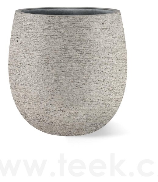 Luca Lifestyle Květináč Terreno Balloon, Luca Lifestyle, průměr 55 cm, výška 55 cm, barva sand