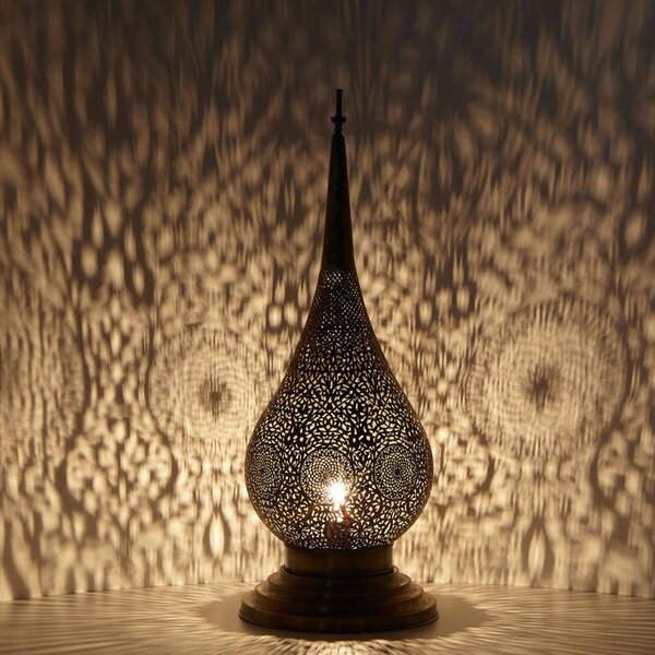 Luxusní mosazná lampa "Zakia"