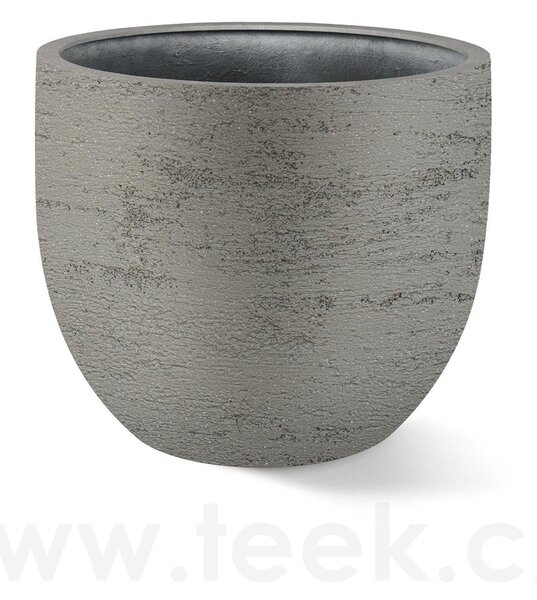 Luca Lifestyle Květináč Terreno New Egg Pot, Luca Lifestyle, průměr 55 cm, výška 46 cm, barva clay