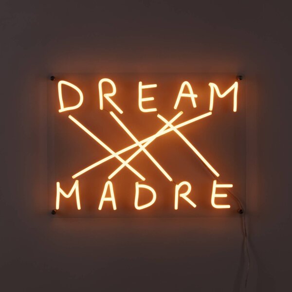 LED dekor nástěnné světlo Dream-Madre, žlutá