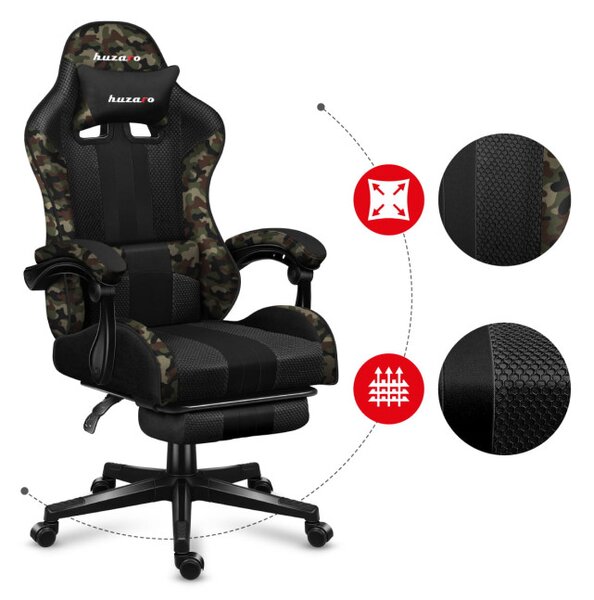 Herní židle Force - 4.7 camo mesh