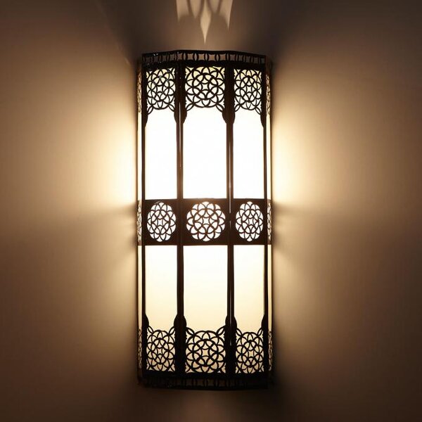 Nástěnná marocká lampa "Resmi"