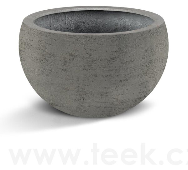 Luca Lifestyle Květináč Terreno Elena, Luca Lifestyle, průměr 50 cm, výška 31 cm, barva clay