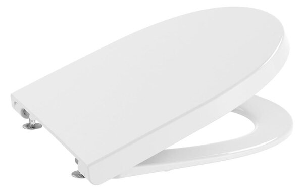 Roca A8012AC00B - Záchodové prkénko SoftClose MERIDIAN supralit/bílá