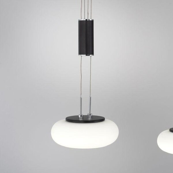 Paul Neuhaus Závěsné LED svítidlo Q-ETIENNE 21,7W, š. 65 cm, CCT 2700-5000K, dálkové ovládání