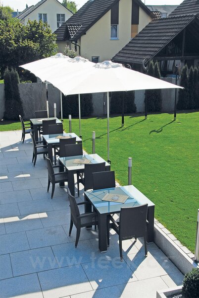 Shademaker Profesionální slunečník Libra, Shademaker, čtvercový 200x200 cm (2x2 m), potah akryl 300 g/m2, barva dle vzorníku