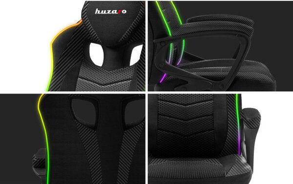 Herní židle Force - 2.5 RGB carbon mesh
