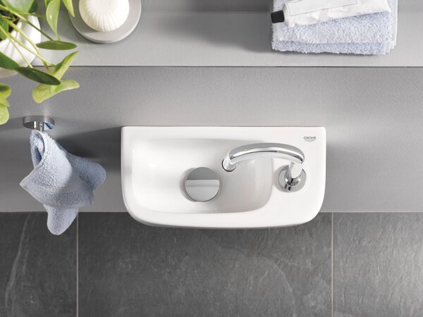Grohe Euro Ceramic umyvadlo 37x18 cm polokulatý klasický bílá lesk 39327000