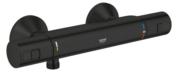 Grohe Precision sprchová baterie nastěnná s termostatem černá 345942430
