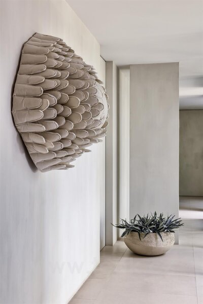 Domani Květináč Atlantis Natural, Domani, průměr 80 cm, výška 44 cm, 55 kg, barva dle vzorníku