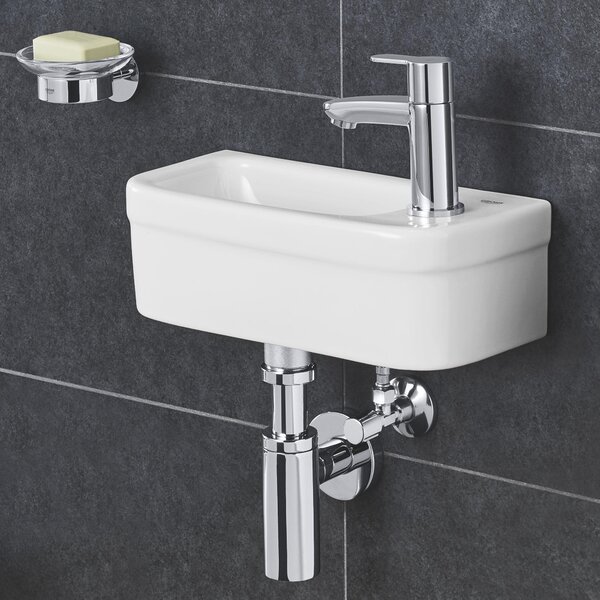 Grohe Euro Ceramic umyvadlo 37x18 cm polokulatý klasický bílá lesk 39327000