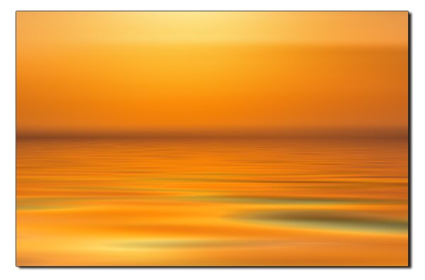 Obraz na plátně - Klidné moře při západu slunce 1280A (60x40 cm)