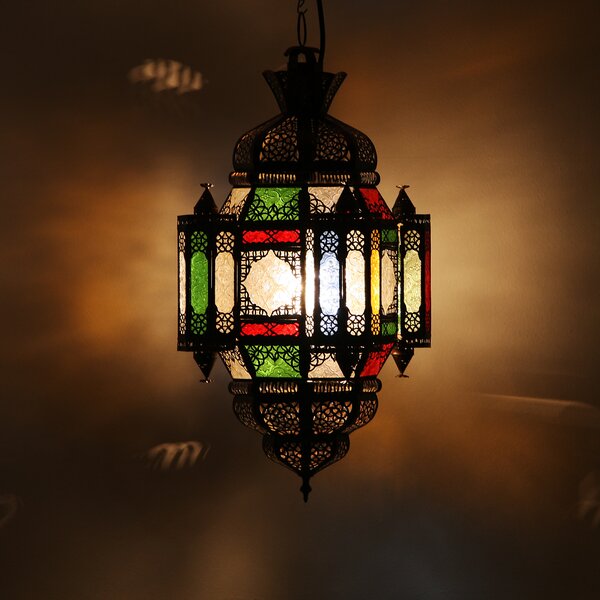 Marocká záěsná lampa Moula Maurice multi