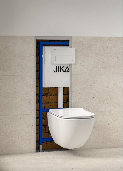 JIKA H8936620000001 - Splachovací tlačítko DUAL PRO bílá