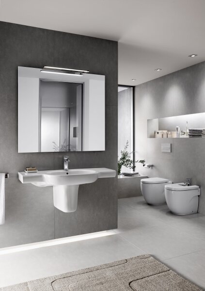 Roca A357247000 - Stojící bidet MERIDIAN keramika/bílá