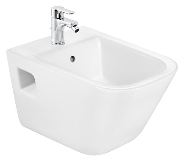 Roca A357475000 - Závěsný bidet GAP keramika/bílá
