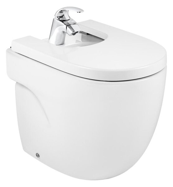 Roca A357247000 - Stojící bidet MERIDIAN keramika/bílá