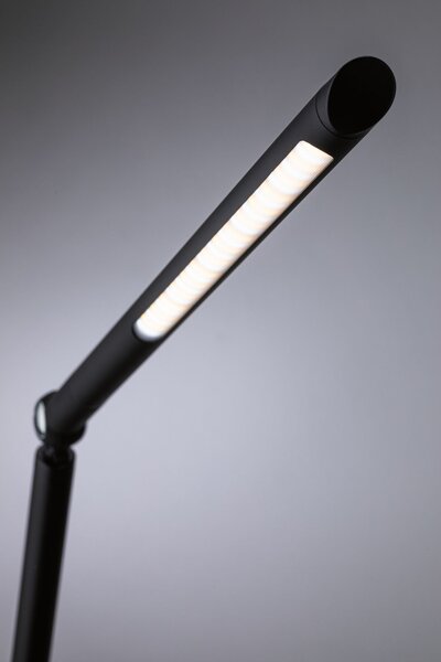 Paulmann 78912 FlexBar černá LED stolní lampa, 10,6W LED 3000-6500K, výška 67cm