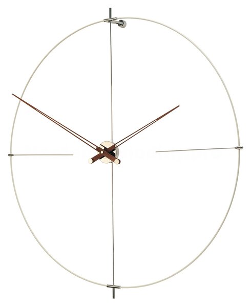 Designové nástěnné hodiny Nomon Bilbao N bílé 110cm