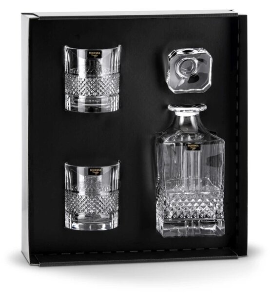 BOHEMIA PRESTIGE ELEGANTE SADA NA WHISKY 1+2 KS