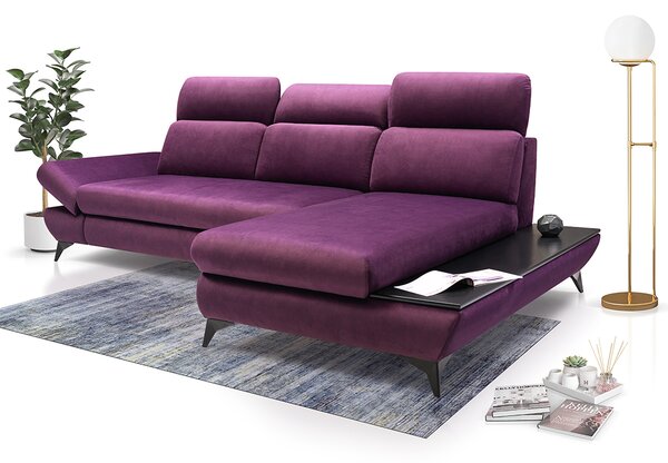 Sedací souprava TITAN | 280x166 cm | rozkládací + úložný prostor | VÝBĚR TKANIN