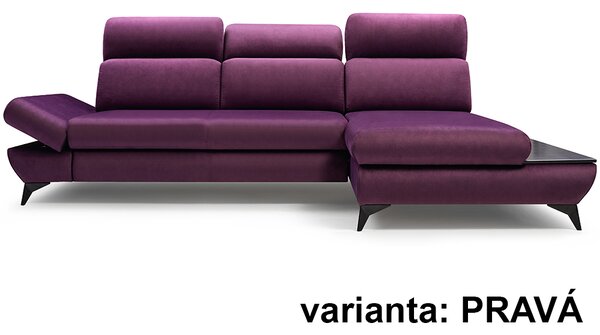 Sedací souprava TITAN | 280x166 cm | rozkládací + úložný prostor | VÝBĚR TKANIN
