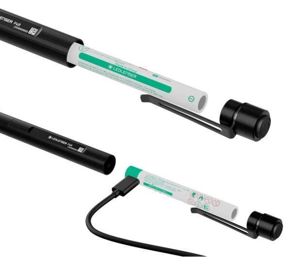 Ledlenser P4R - LED Stm. nab. svítilna LED/1xAAA/700 mAh IP54 300 lm 13 h černá