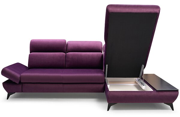 Sedací souprava TITAN | 280x166 cm | rozkládací + úložný prostor | VÝBĚR TKANIN