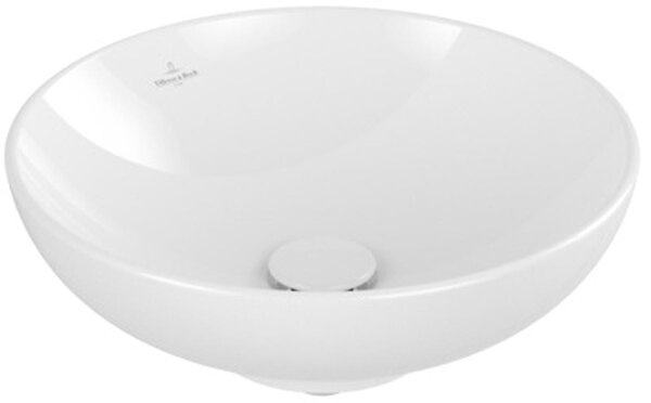 Villeroy & Boch Loop & Friends umyvadlo 42x42 cm kulatý na pult bílá 4A460101