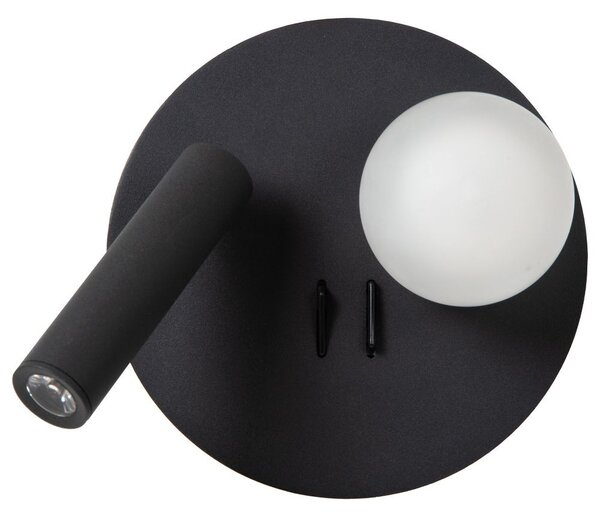 Lucide L772860230 LED bodové nástěnné svítidlo MATIZ | 3,7W integrovaný LED zdroj | 200lm | 3000K