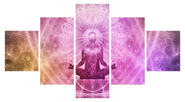 Obraz meditace (125x70 cm)