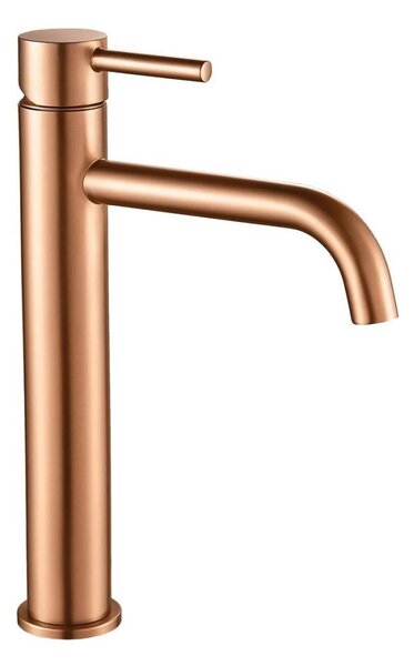 REA-B1114 - Umyvadlová baterie LUNGO 28 cm kartáčovaná měď