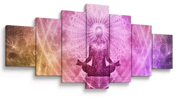 Obraz meditace (210x100 cm)