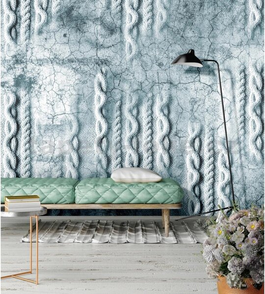 Vliesové fototapety, rozměr 368 cm x 254 cm, betonová zeď, IMPOL TRADE 13566V8