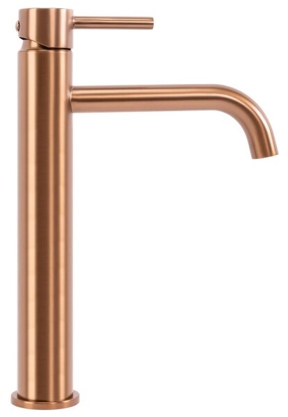 REA-B1114 - Umyvadlová baterie LUNGO 28 cm kartáčovaná měď