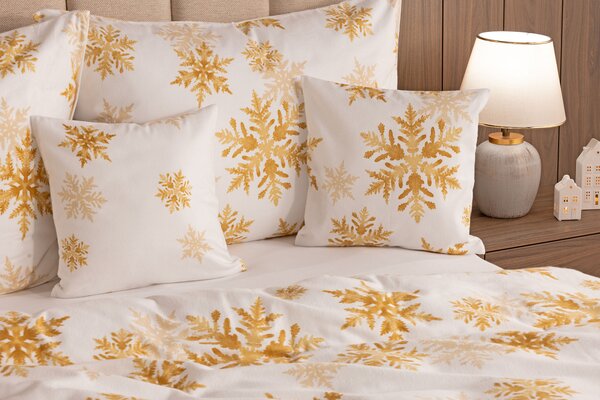 Povlečení Gold Sparks Flanel premium 1x 140/200, 1x 70/90